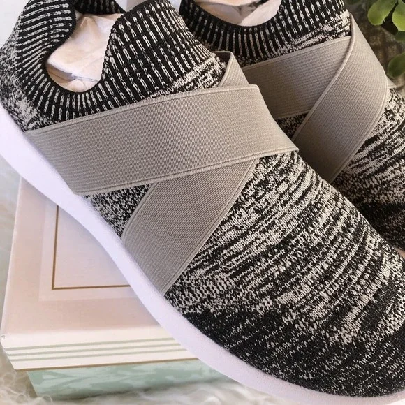 Women’s Slip On Sneakers Size L 9/10 West Loop Memory Foam - Picture 10 of 16